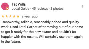 top notch carpet cleaning in Fayetteville